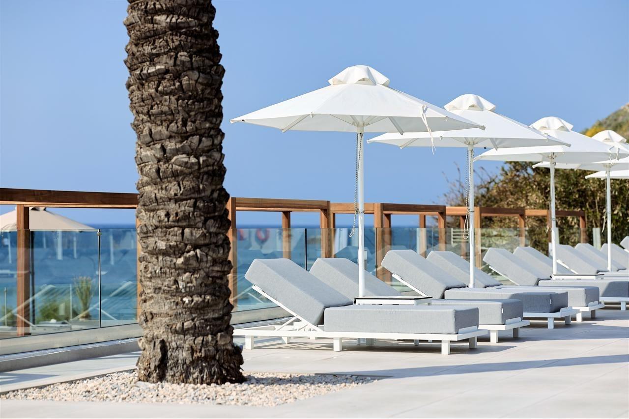 Dimitra Beach Hotel & Suites Ágios Fokás Exteriör bild